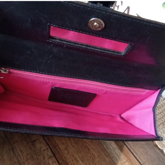 Coach black wristlet. EUC - Picture 5 of 6